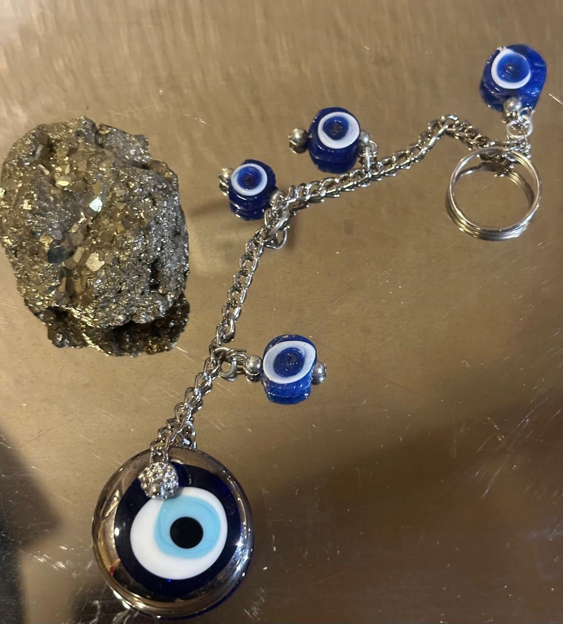 AMULETOS DE OJO TURCO DE CRISTAL DE MURANO