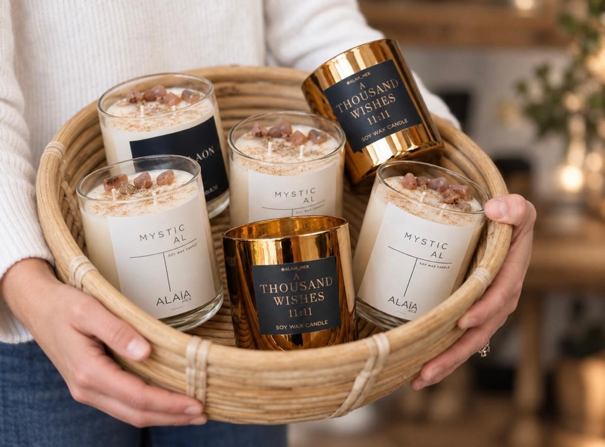 Velas Artesanales Alaïa para regalos personales y ocasiones especiales