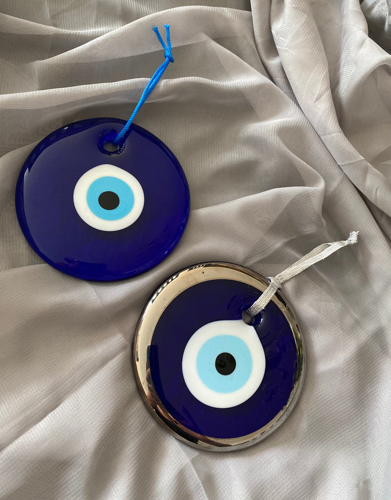 Amuleto de ojo turco de cristal de murano grandes
