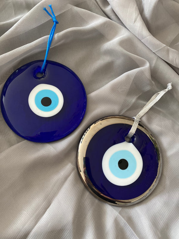 Amuleto de ojo turco de cristal de murano grandes
